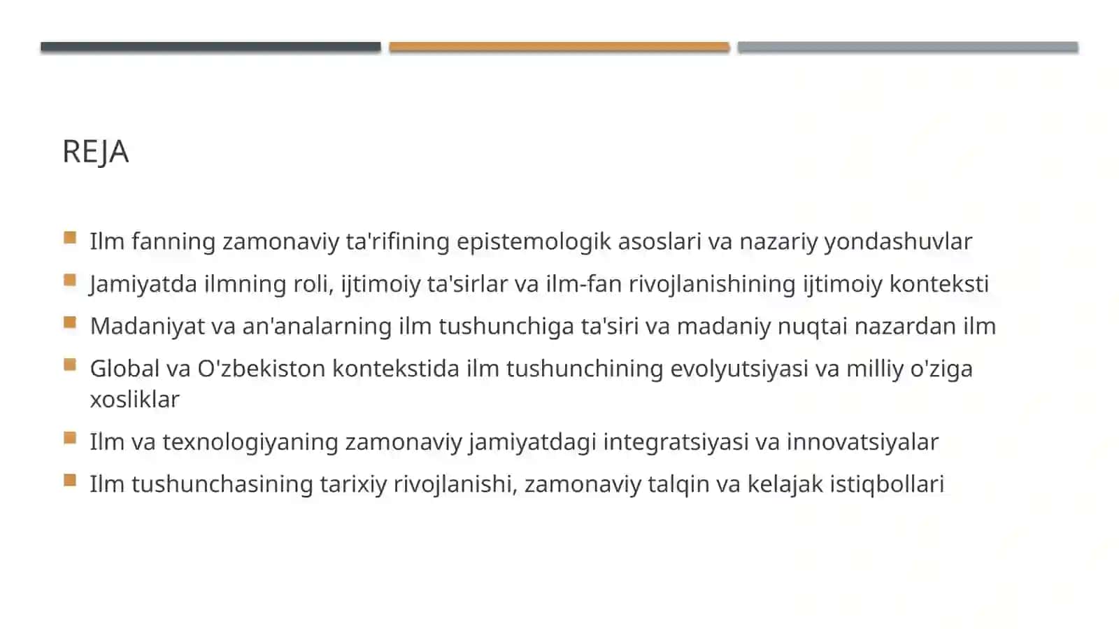 Ilmfanningzamonaviyta'rifi:gnoseologik,ijtimoiyvamadaniyjihatlari 2