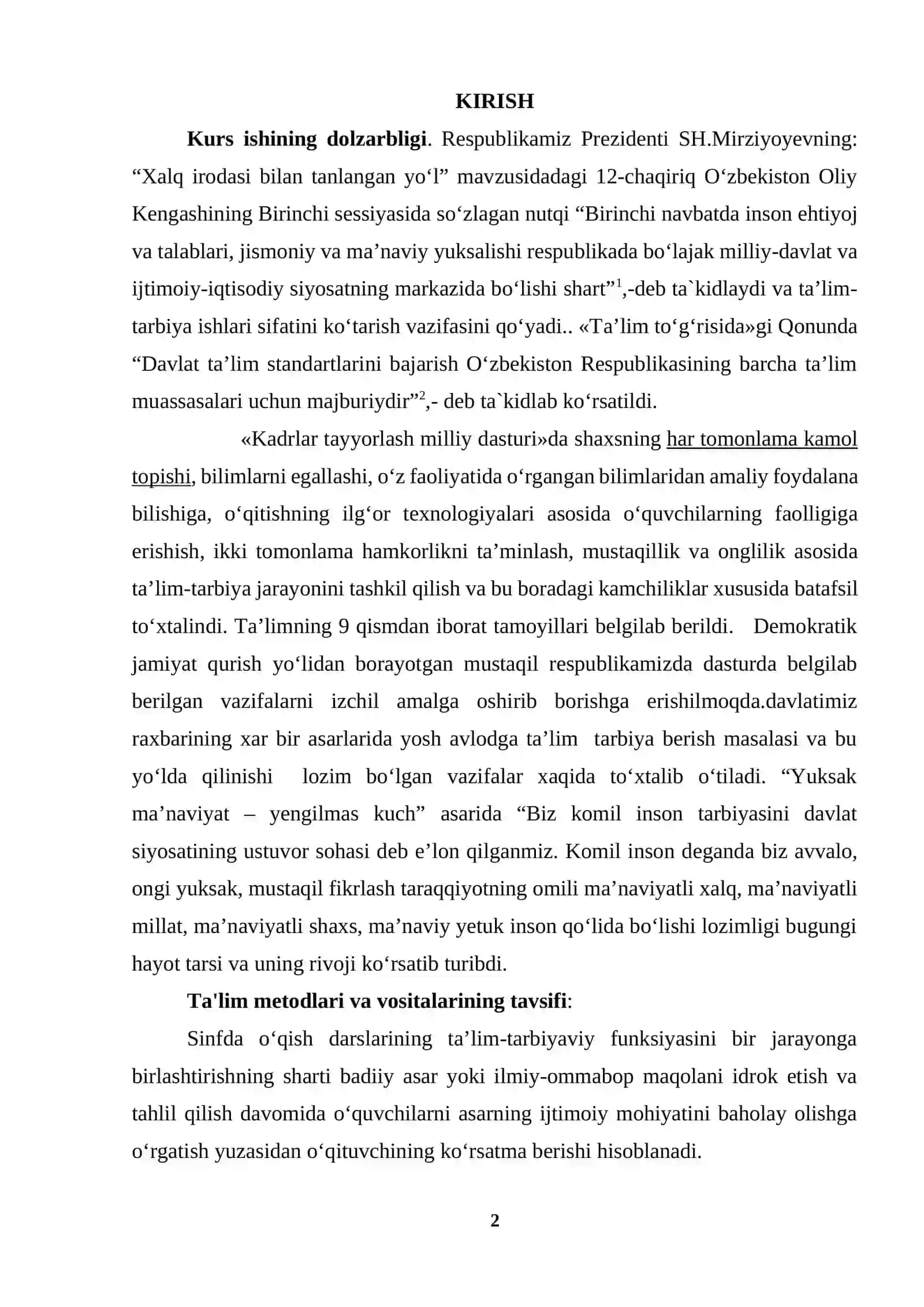 «ALIFBE» DARSLARIDA NUTQ TOVUSHLARINI TAHLIL VA TARKIB QILISH METODLARINING QO‘LLANISHI 2