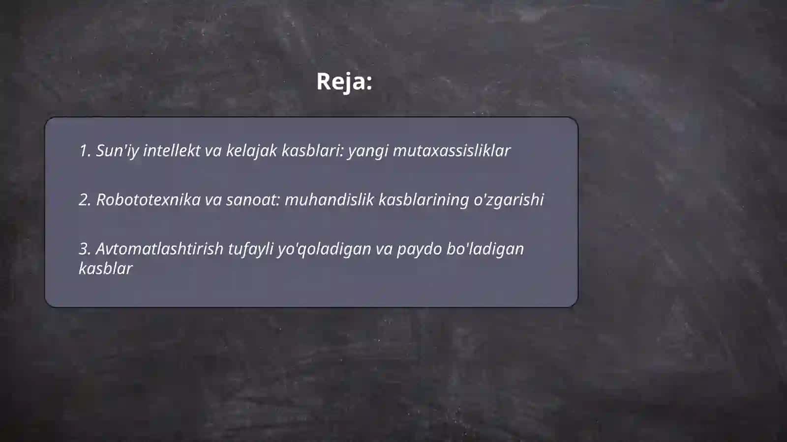Sun'iy intellekt va kelajak kasblari: yangi mutaxassisliklar 2