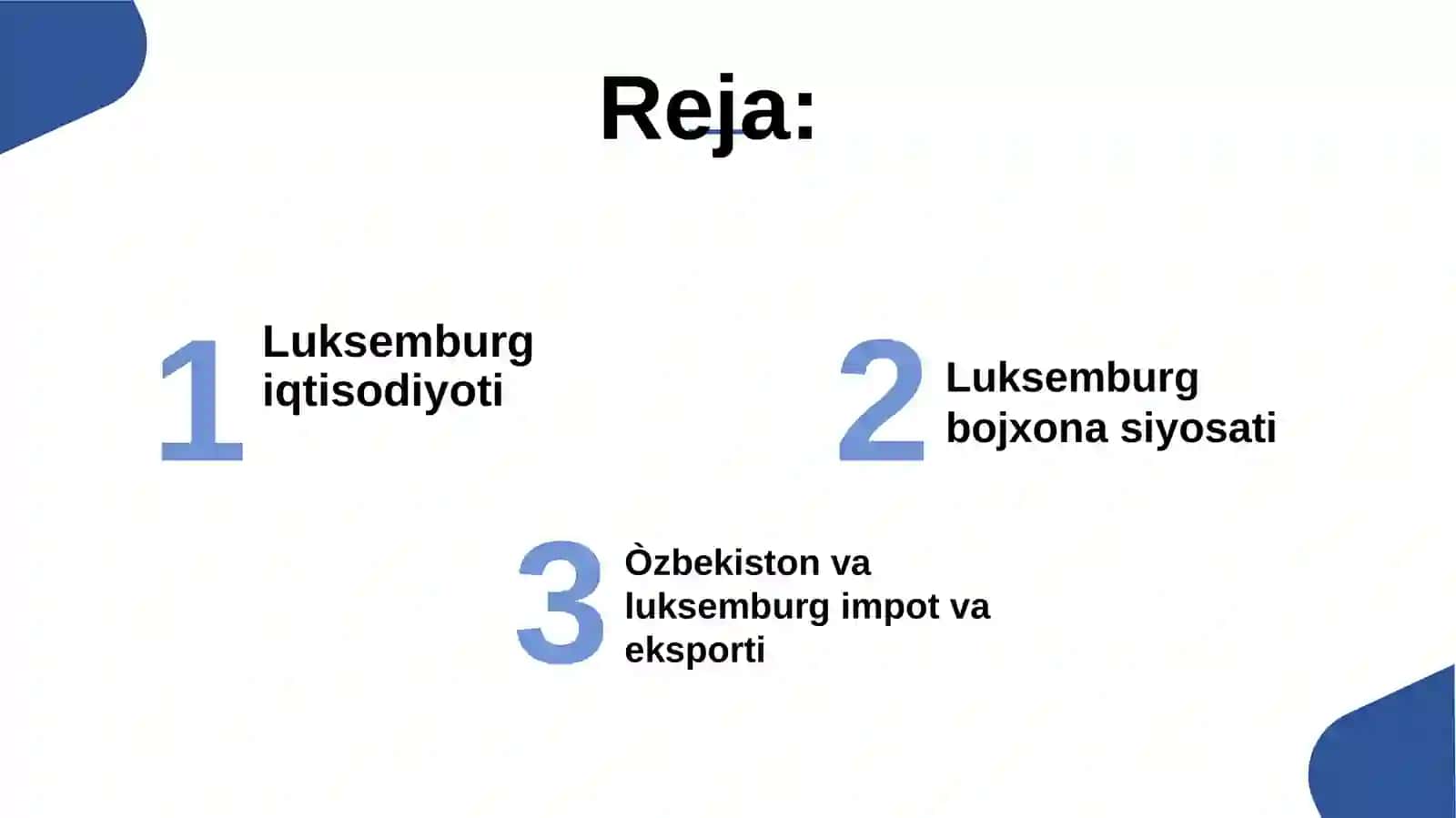 Luksemburg bojxona siyosati 2