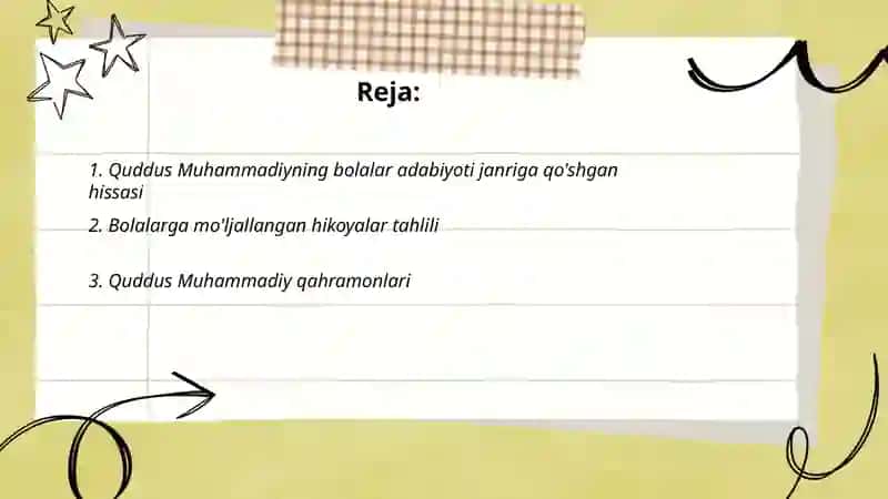Quddus Muhammadiy bolalarga atalgan asarlari 2