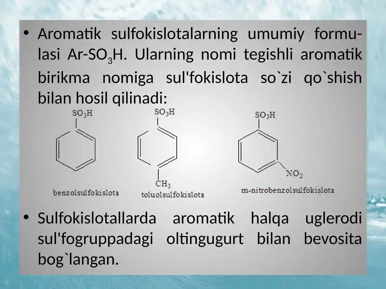 Sulfobirikmalar 2