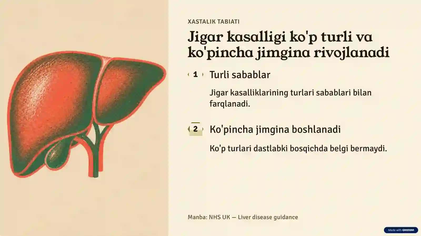 Jigar kasalliklari 2