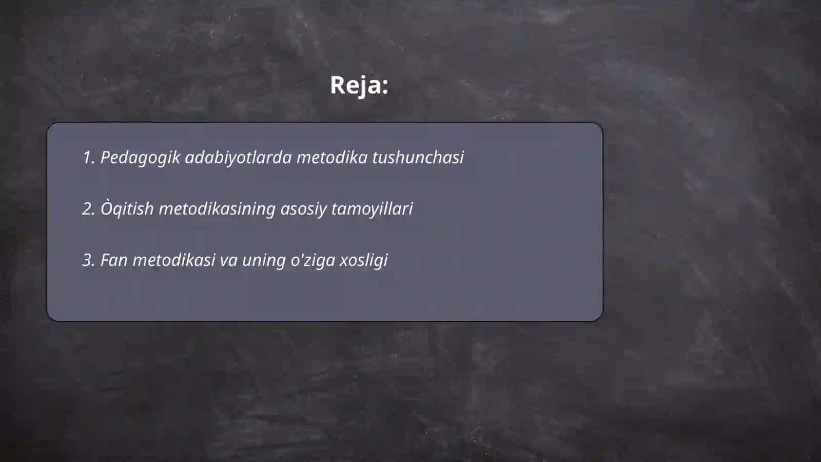 Pedagogik adabiyotlar 2