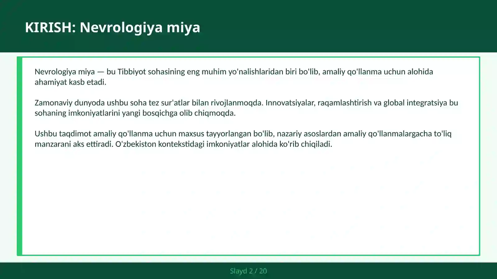 Nevrologiya miya 2