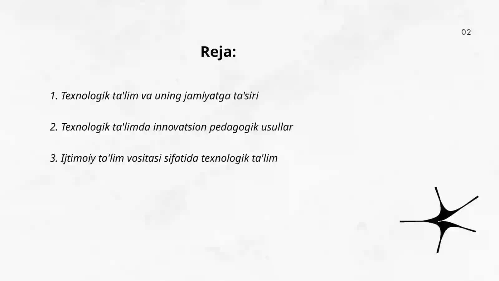 Texnologik taʼlimning ijtimoiy pedagogik asoslari 2