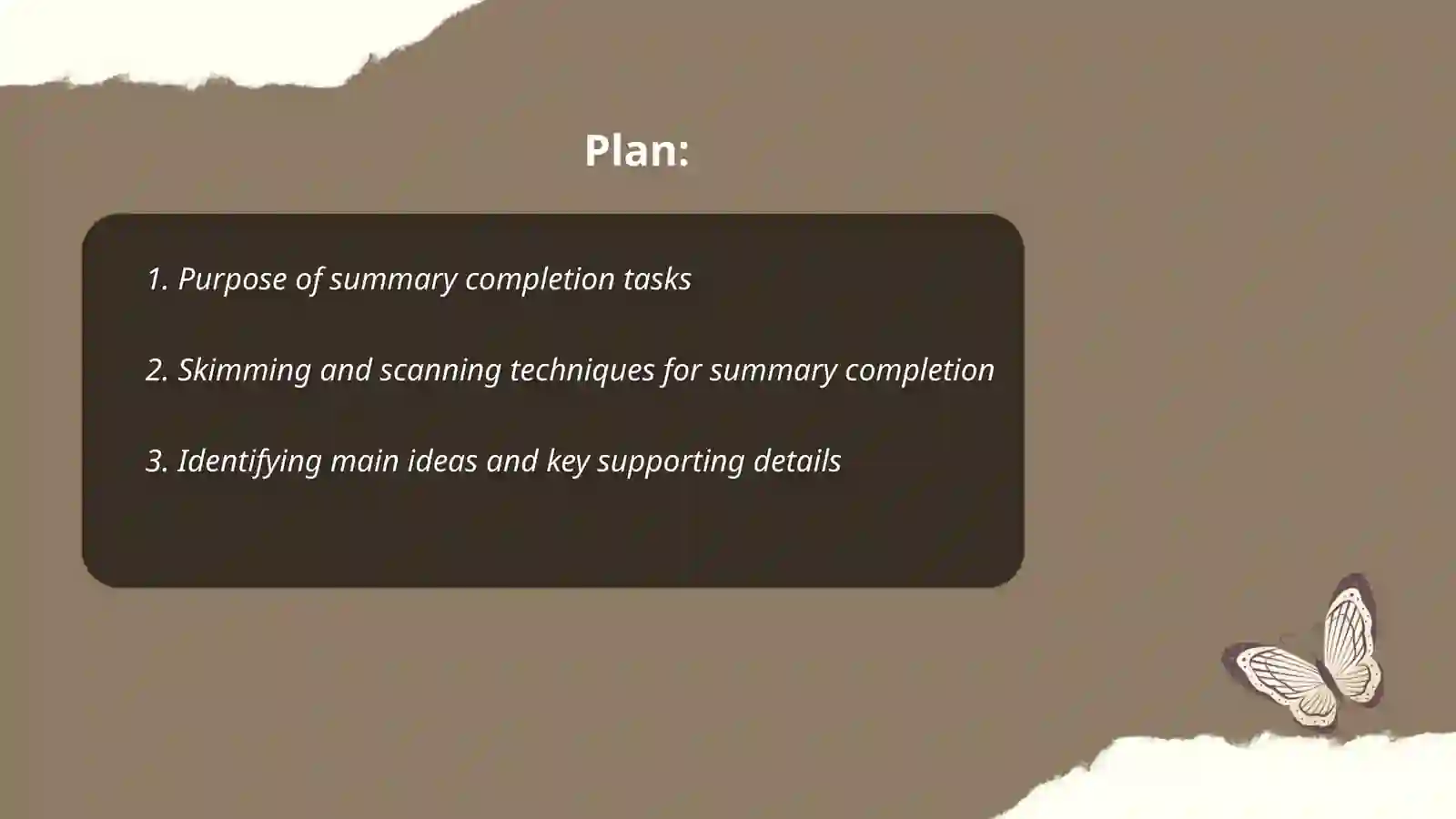 Summary Completion 2