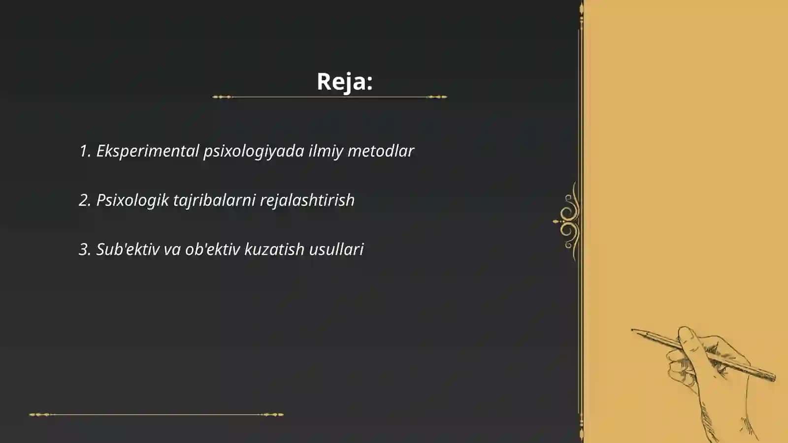 Eksperimental Pisixologiyada korreksion ishlar 2