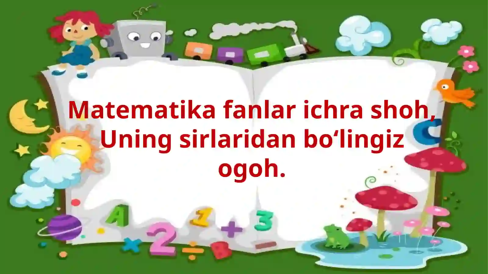 Matematika 1-sinf 2