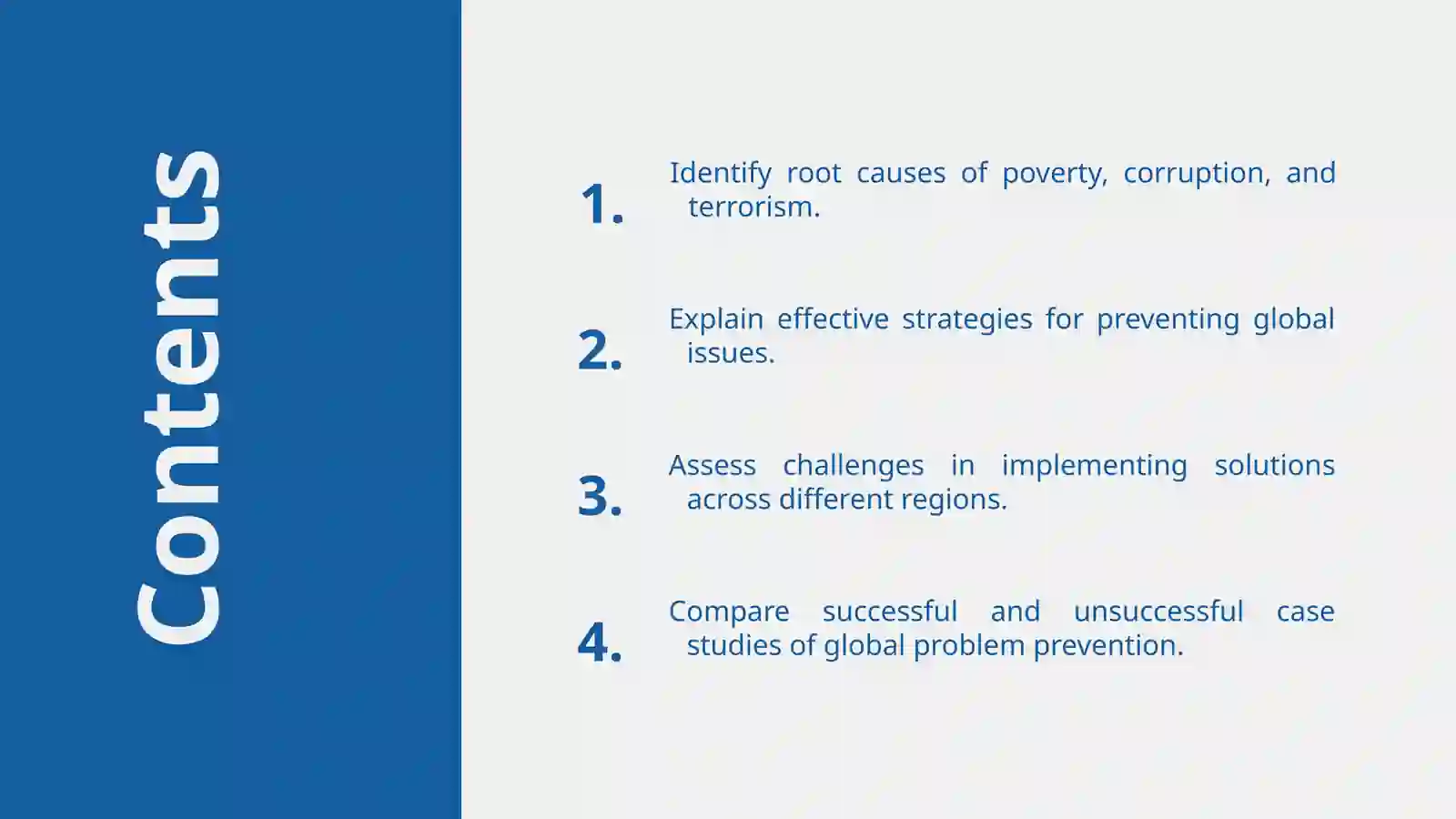 Global problems: poverty,corruption,terrorism(solutions and prevention) 2