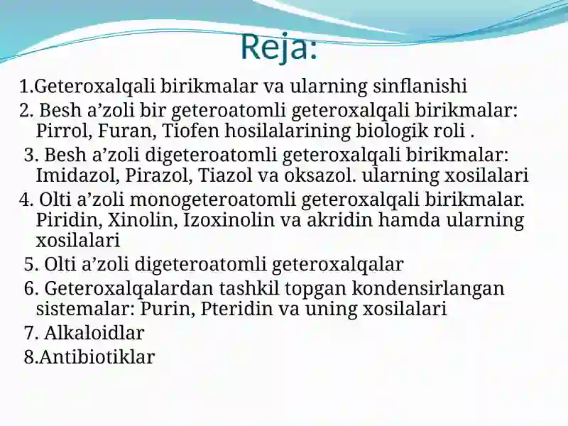 Geterosiklikbirikmalar 2