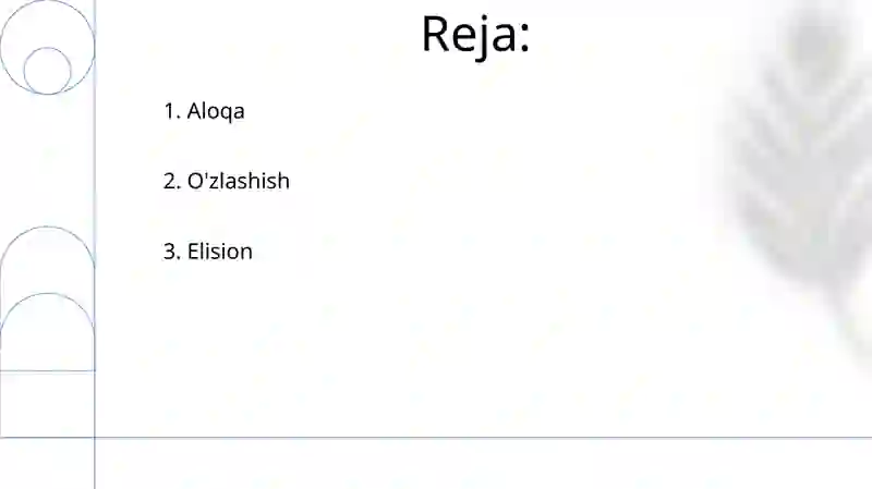 Aloqa (Connected speech) 2
