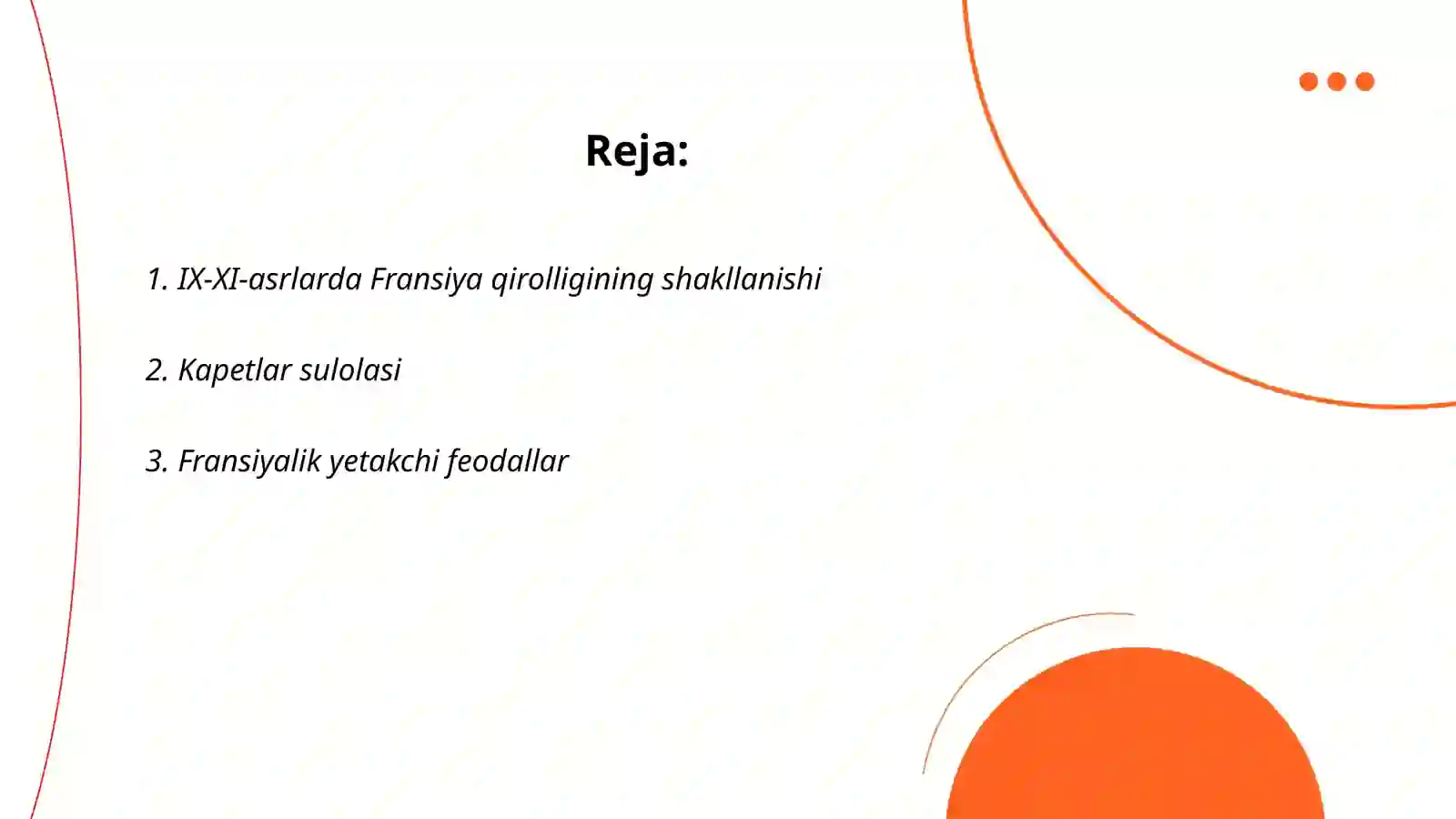 IX-XI-asrlarda Fransiya 2