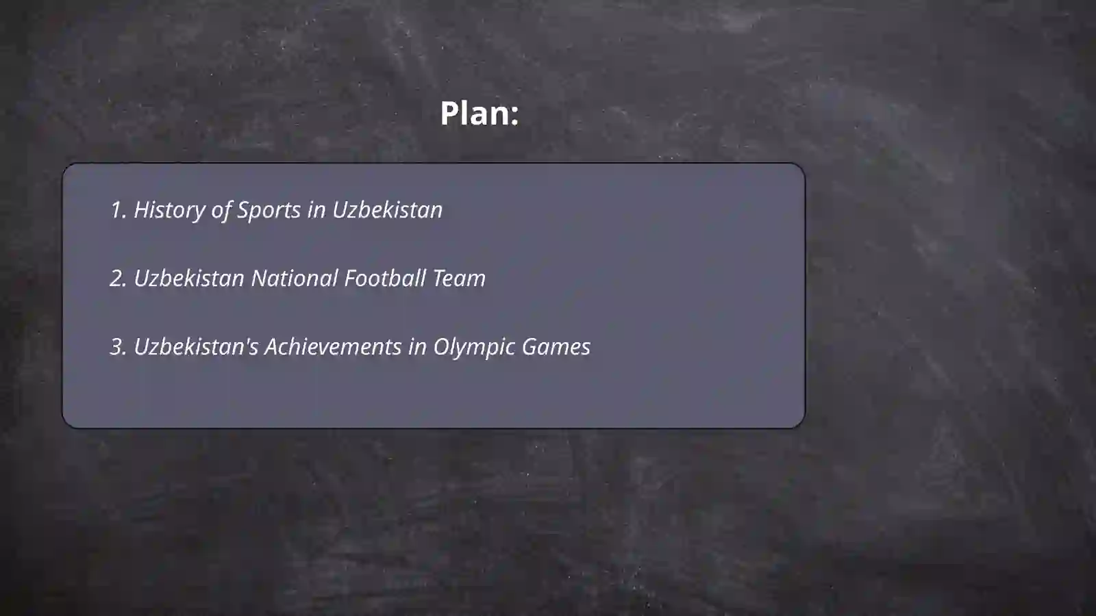 Sport in Uzbekistan 2
