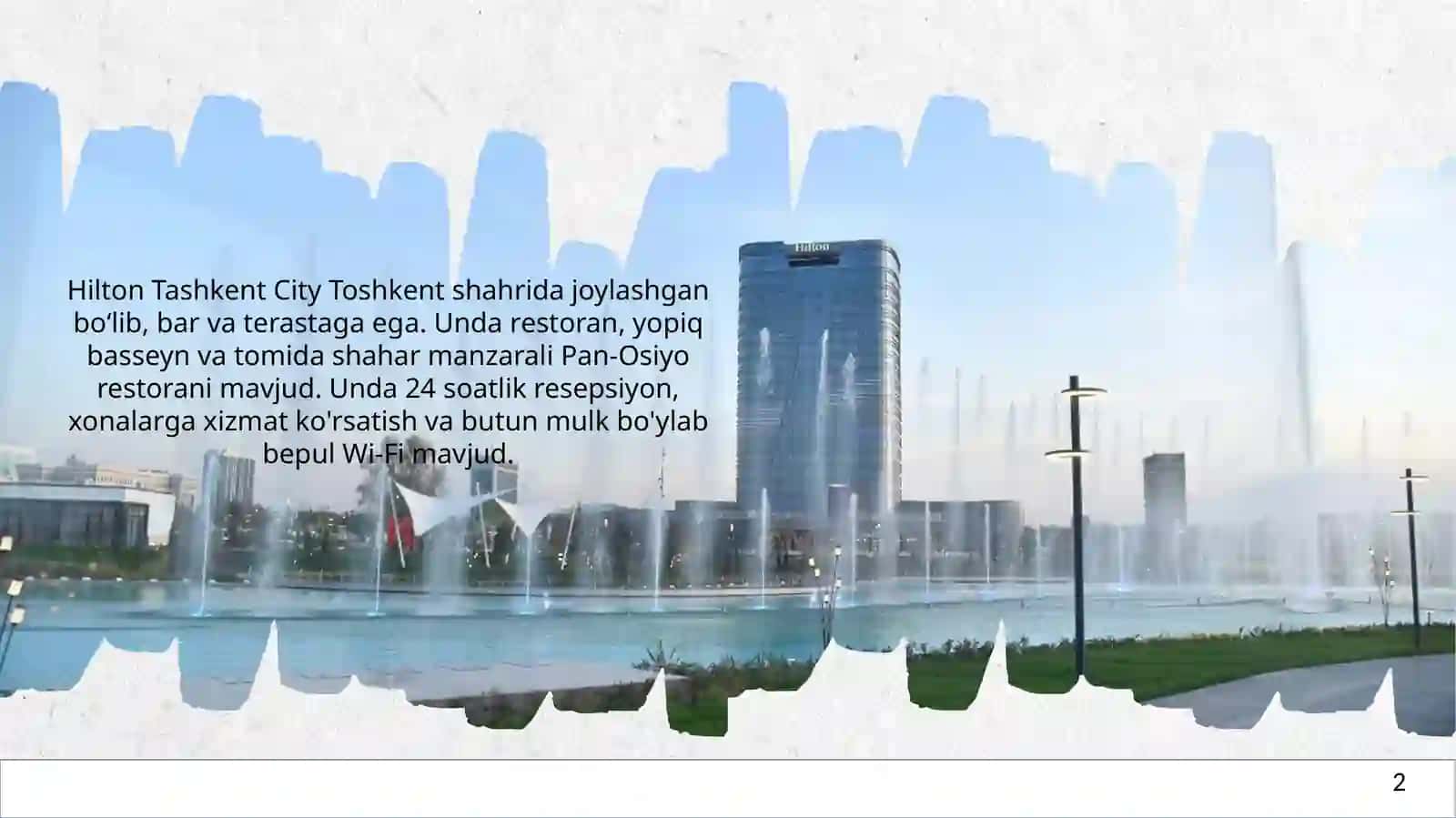 “Hilton”mehmonxonasilandshaftvainteryerdizayni 2