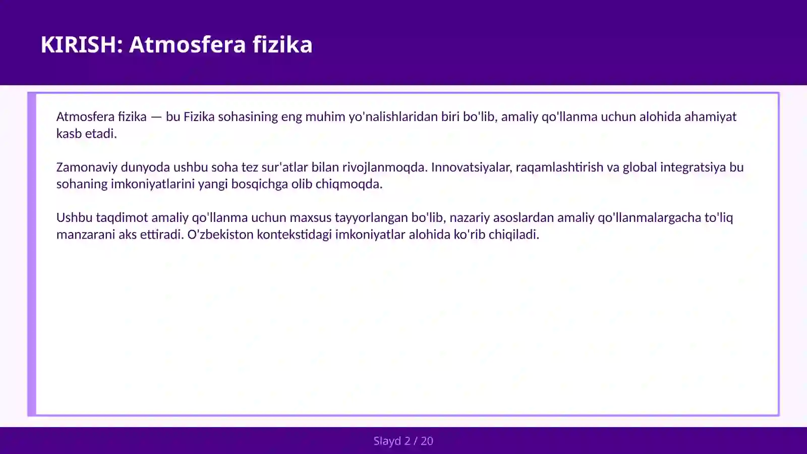 Atmosfera Fizika 2