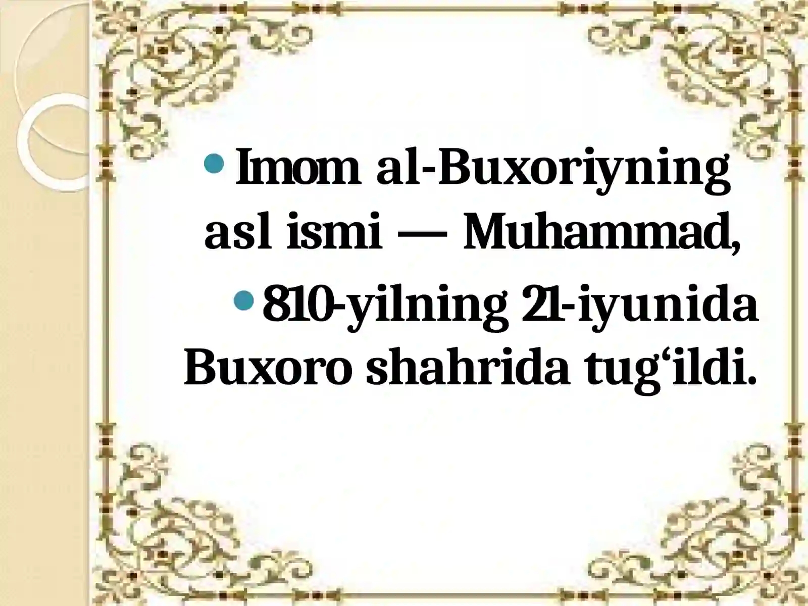 IMOMAL-BUXORIY 2