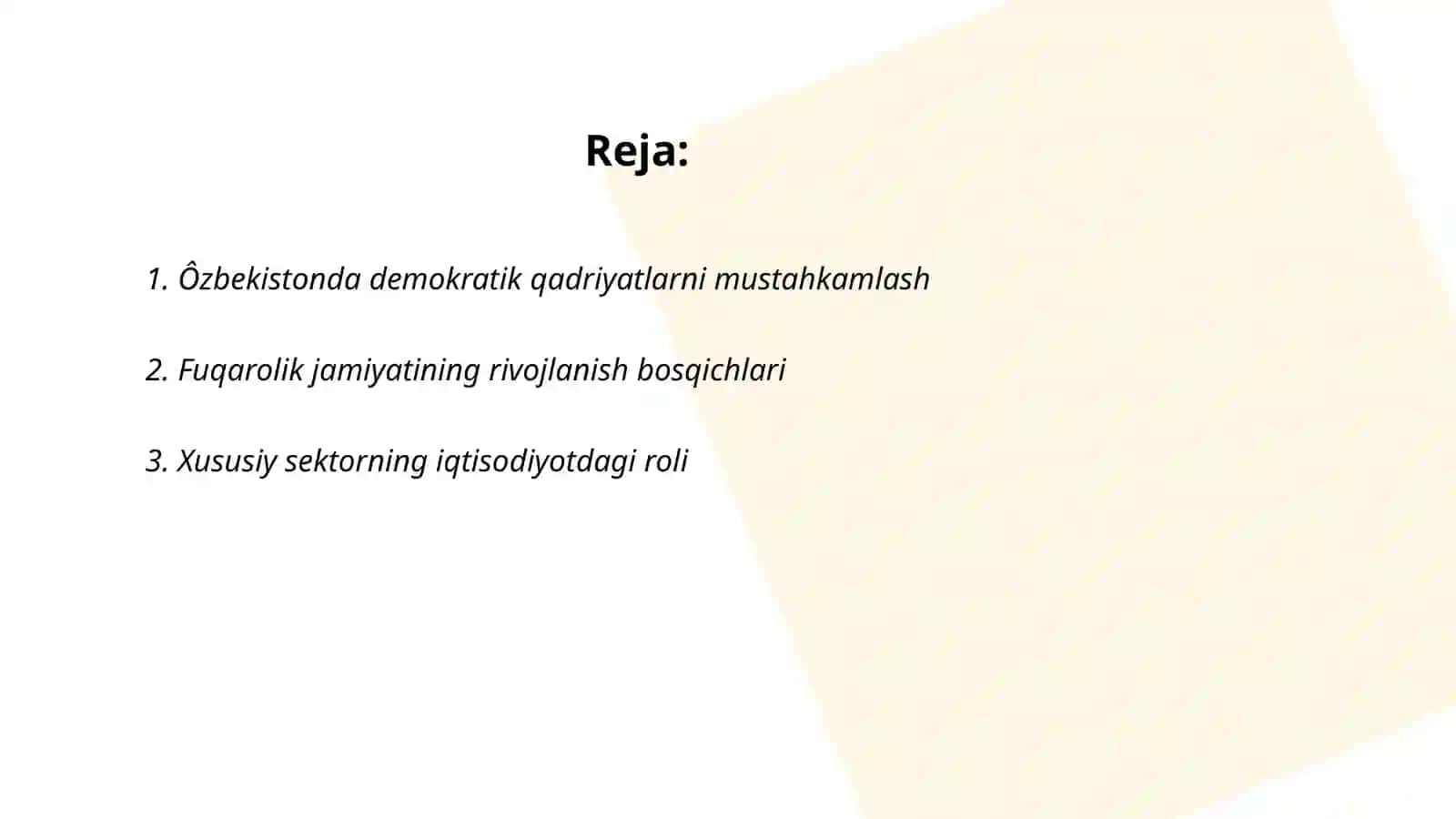 Ôzbekistoning ôziga xos istiqboli va taraqqiyot yõli 2