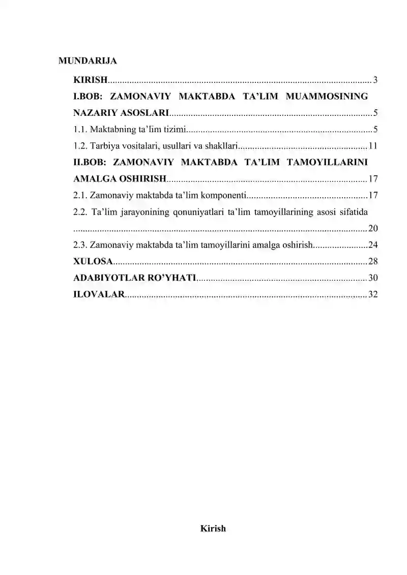 Tarbiya jarayonining hozirgi bosqich muamolari, tarbiyaviy ish metodikasi 2
