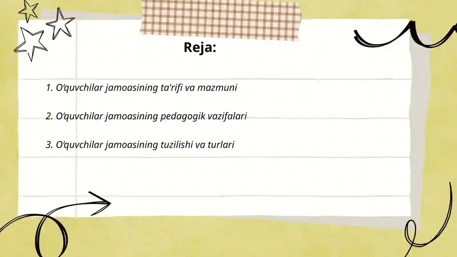 O‘quvchilar jamoasi – pedagogik jarayonning asosiy shakli 2