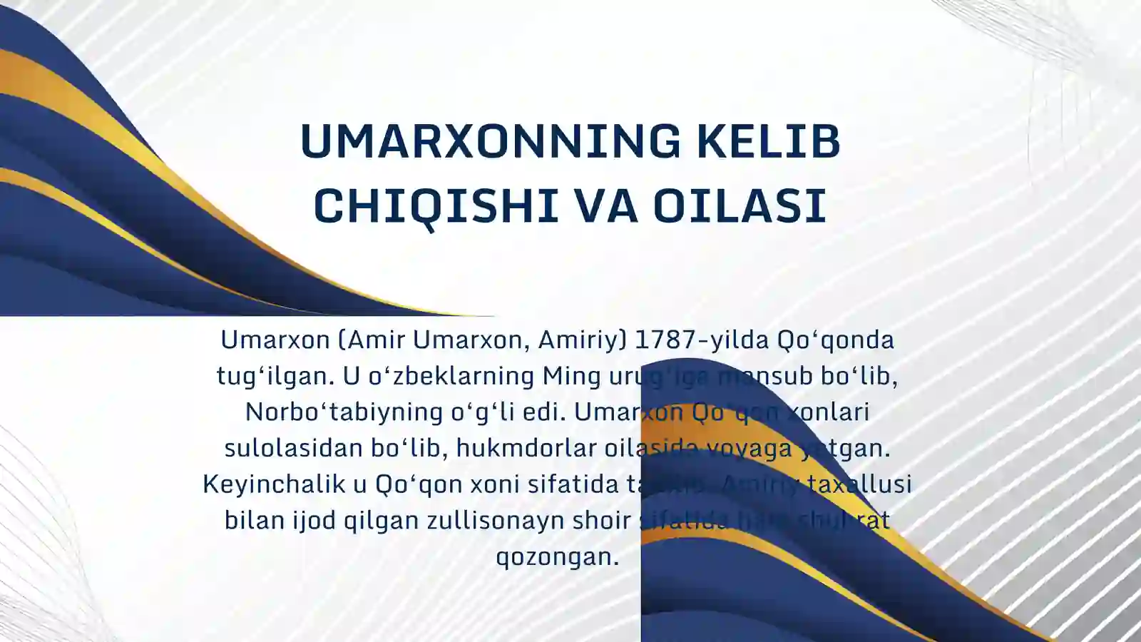 AMIRIY HAYOTI VA IJODI 2