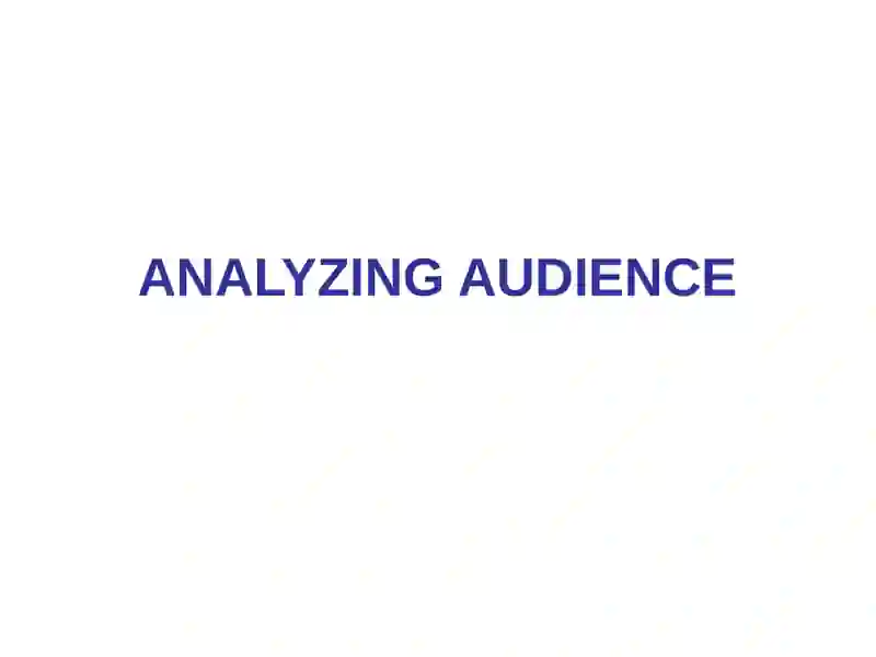 Presentation strategy 2