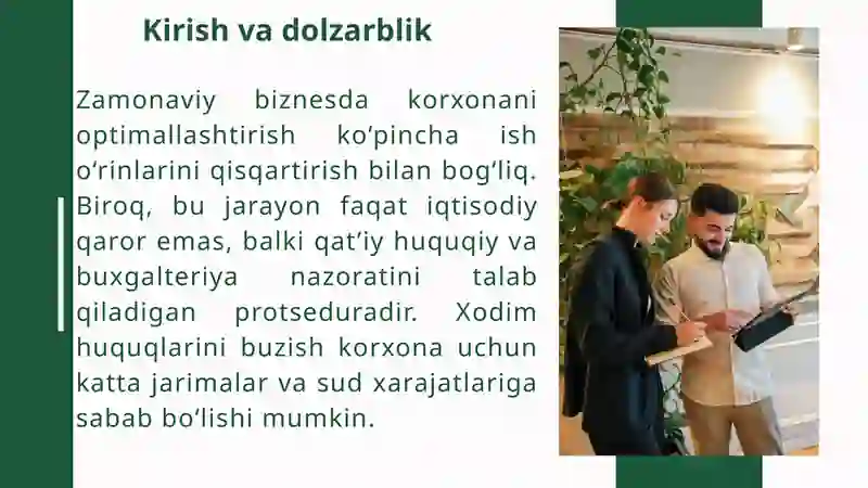 Xodimlar huquqini himoya qilish 2