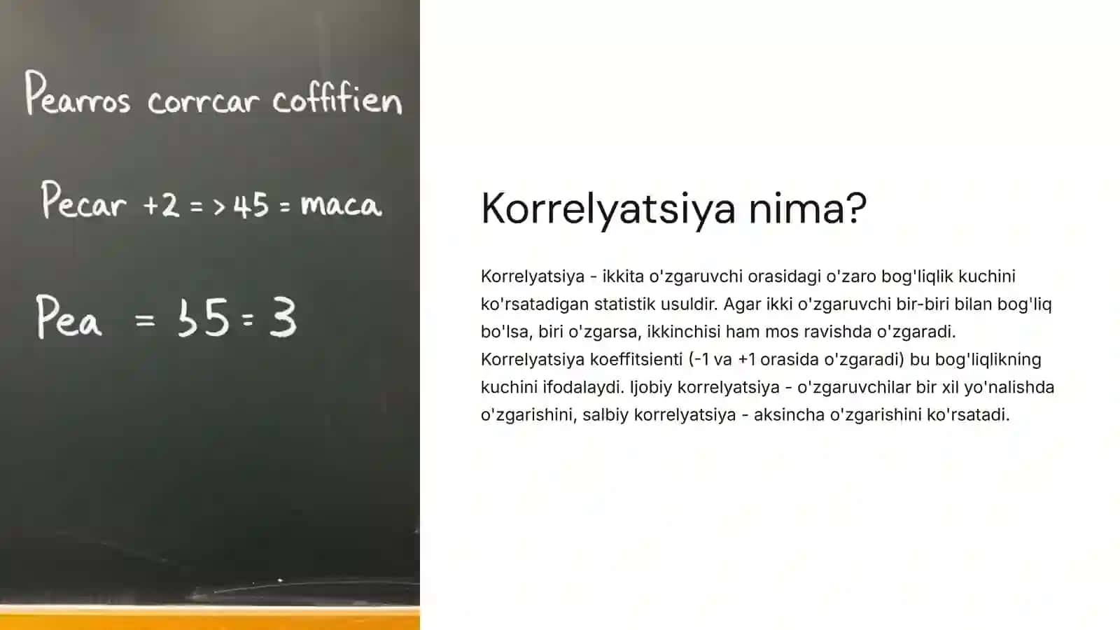 Psixologiyada Korrelyatsiya Tahlilining Qo'llanilishi 2