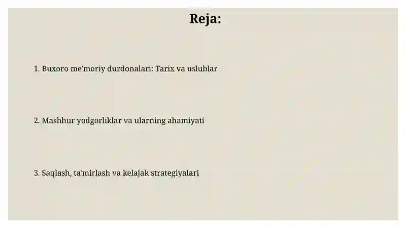 Buxoro tarixiy obidalari 2