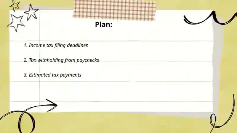 Paying taxes 2