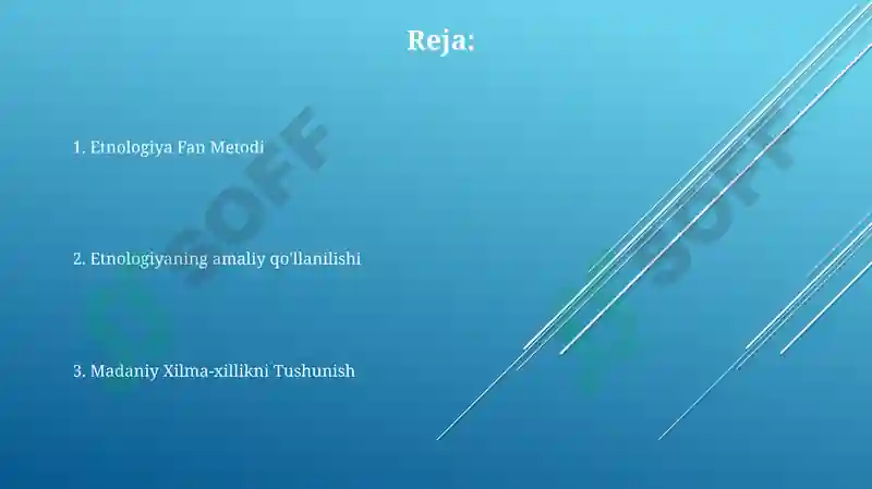 Etnologiyaning Fan Metodi 2