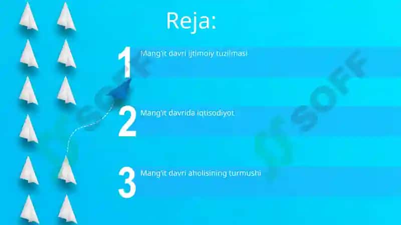 Mangʻitlar davrida ijtimoiy-iqtisodiy hayot 2