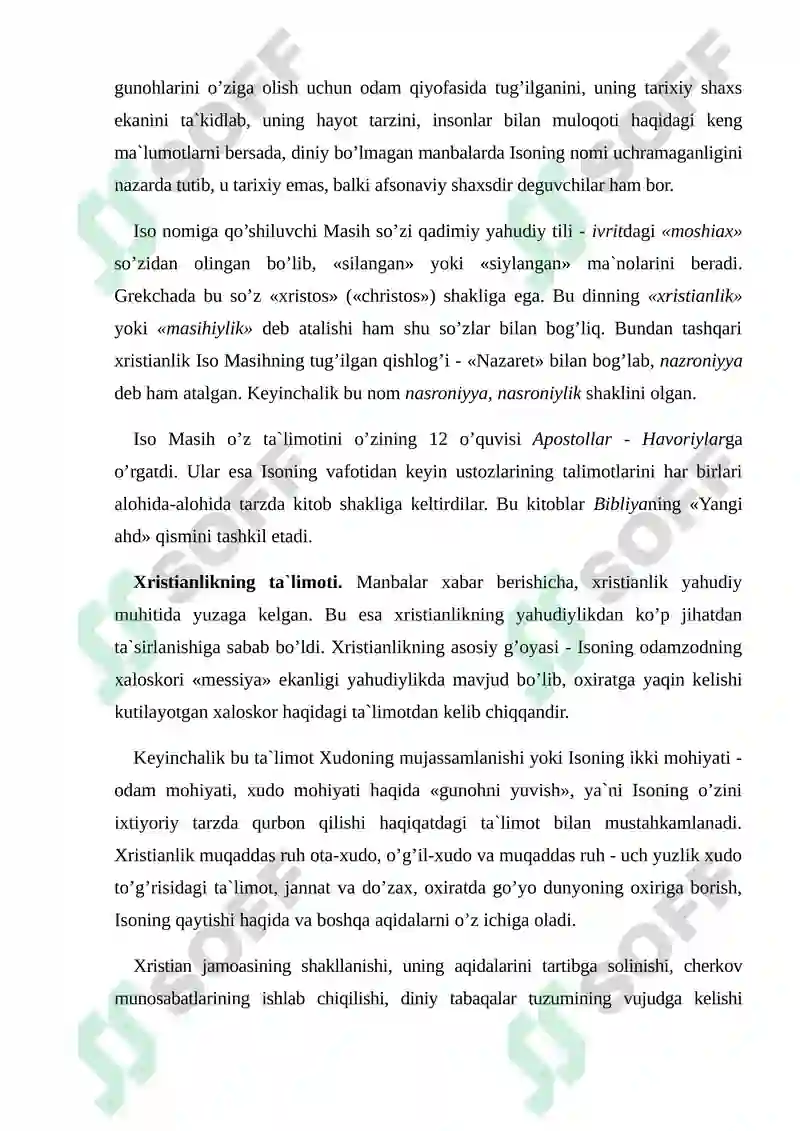 Xristianlik 2