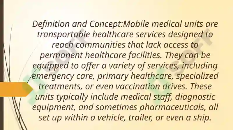 Mobile medical units in the world 2