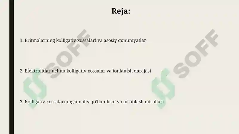 Eritmalarning kolligativ xossalari 2