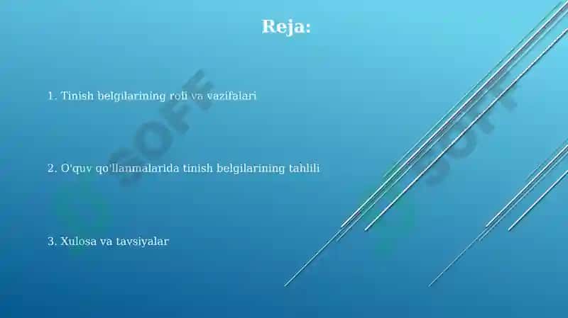 Punktuatsion tahlil. Maktab ona tili darsliklaridan 2