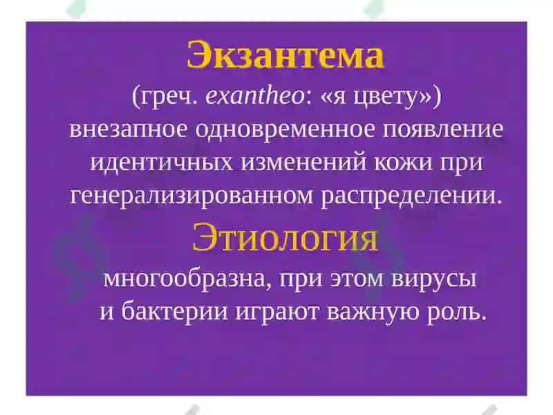 Инфекционные экзантемы 2