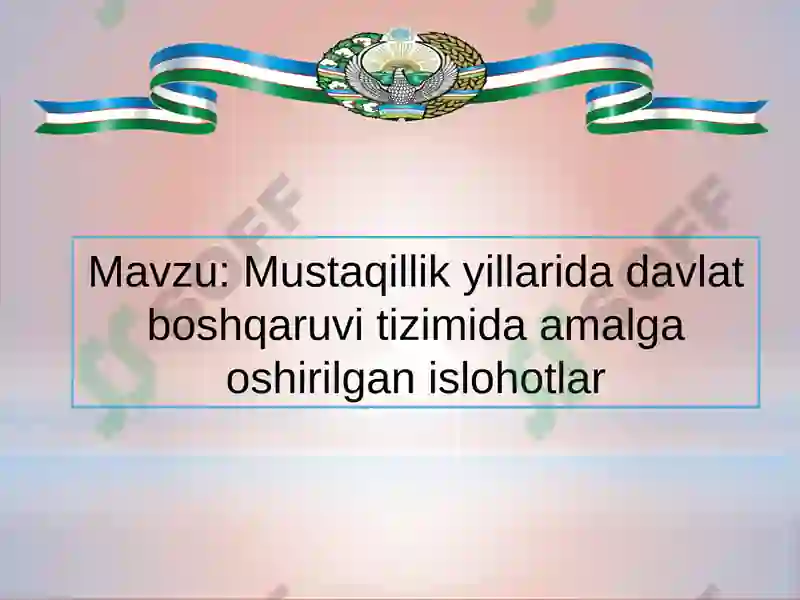 “O'zbekistonning eng yangi tаrix” 2