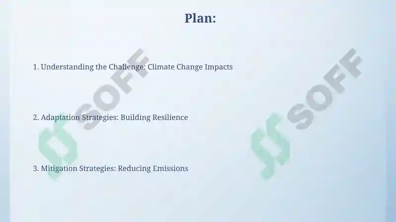 Climate change: Adaptation vs. Mitigation strategies 2