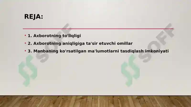 MEDIA VOSITALARIDA AXBOROTNING TAHLILI VA BAHOLASH 2