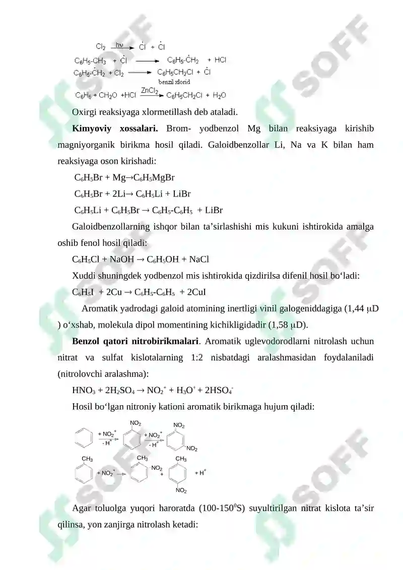 Aromatik galoidbirikmalar 2