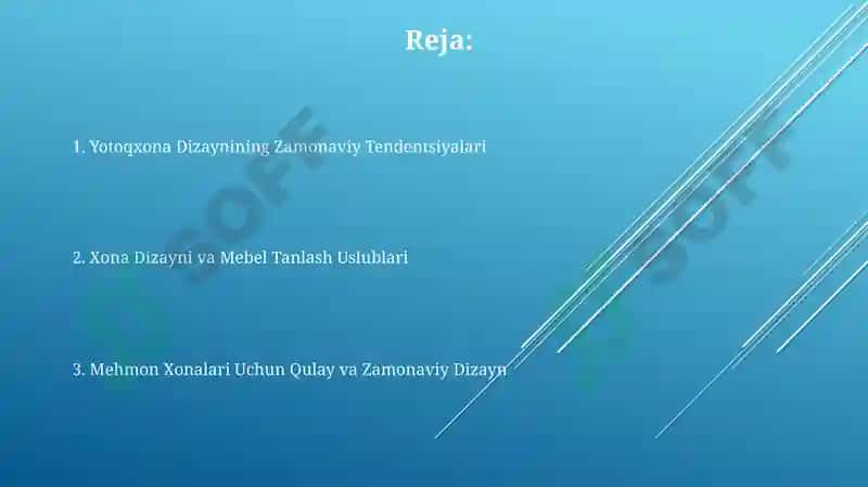 Yotoqxona Dizaynining Zamonaviy Tendentsiyalari 2