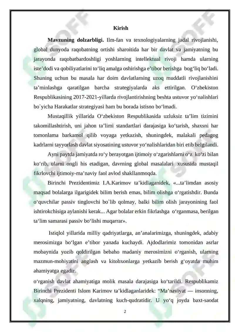 Adabiy talimda Zulfiya hayoti va ijodini zamonaviy texnologiyalar 2