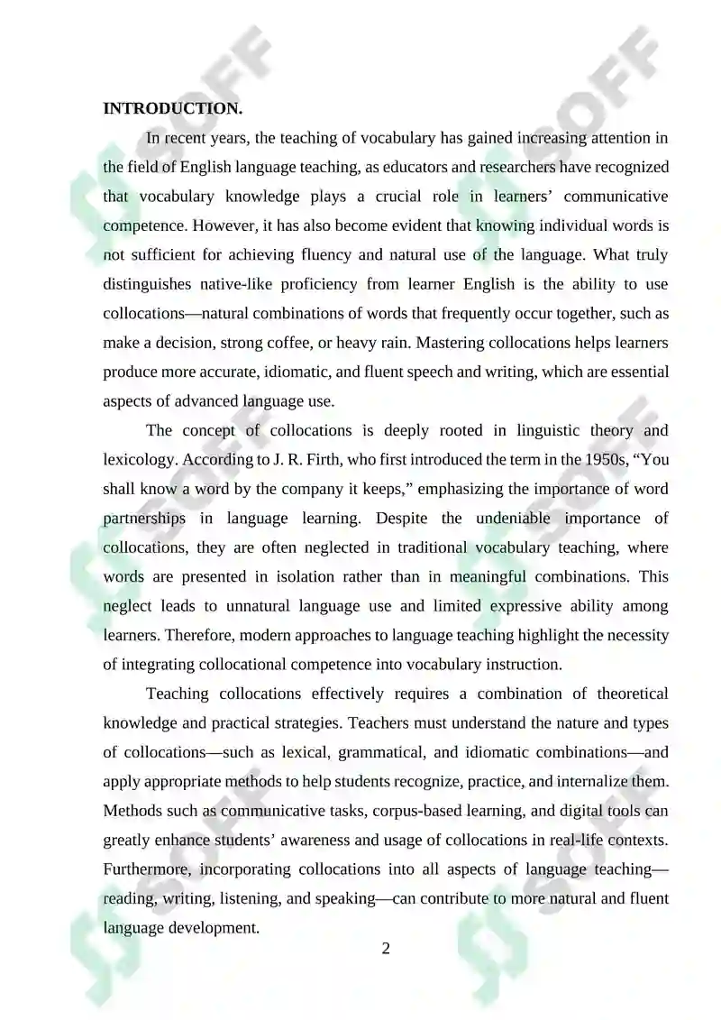 Effective Ways of Teaching Collocations 2