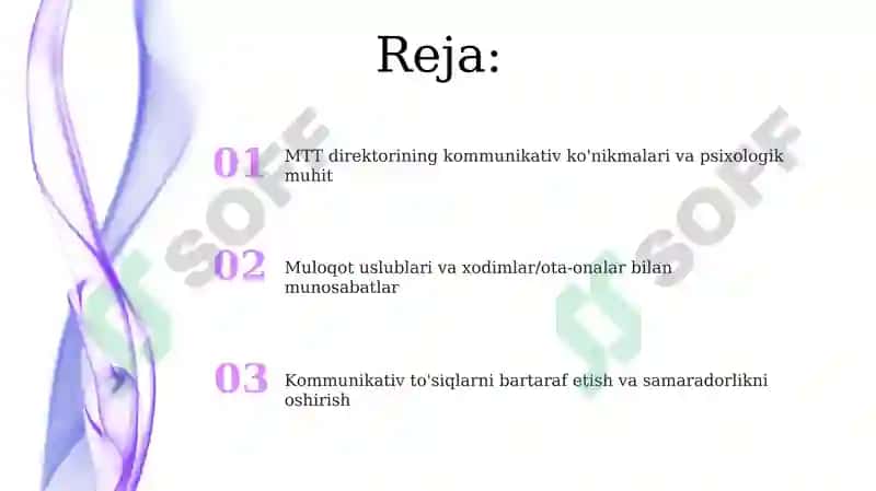 MTT da psixologik muhitni yaxshilashda direktorning kommunikativ ko‘nikmalari 2