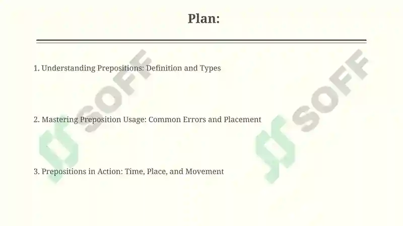 Understanding Prepositions 2
