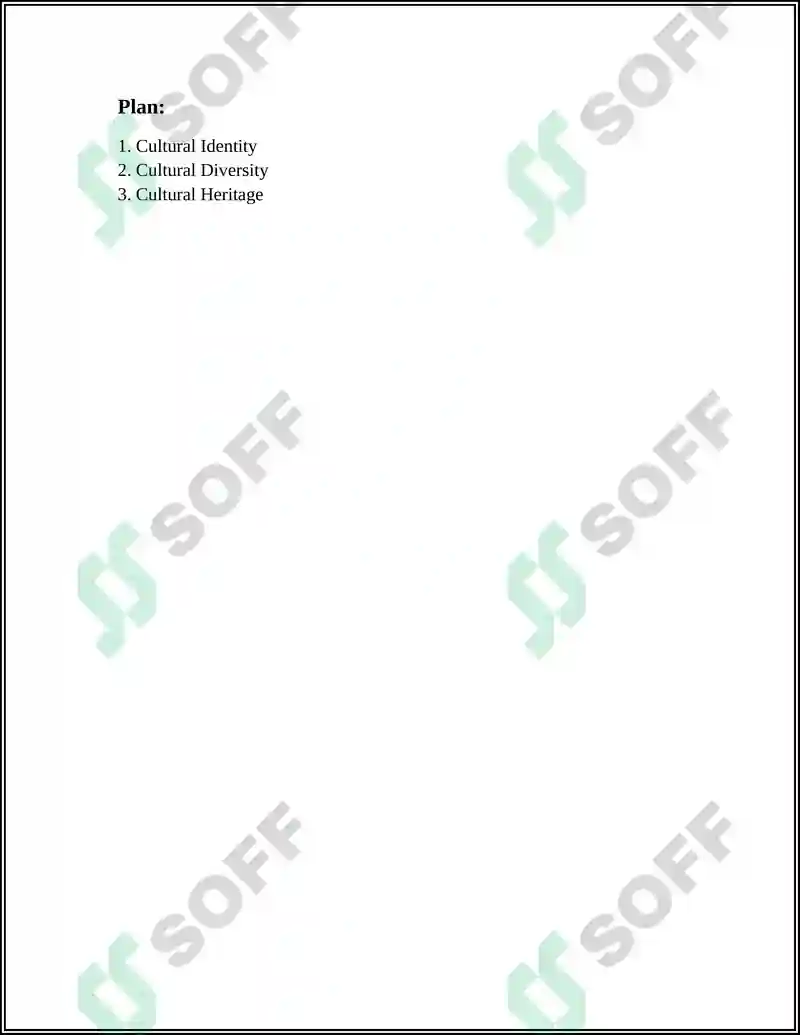 Cultural Identity 2