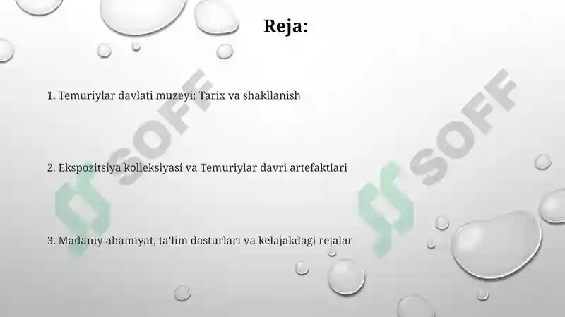 Temuriylar davlat muzeyi 2