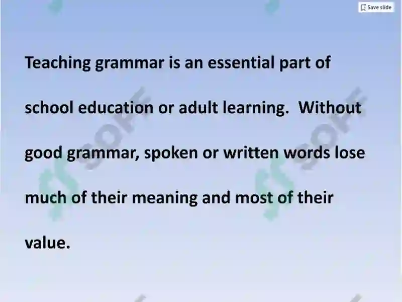 Teaching Grammar 2