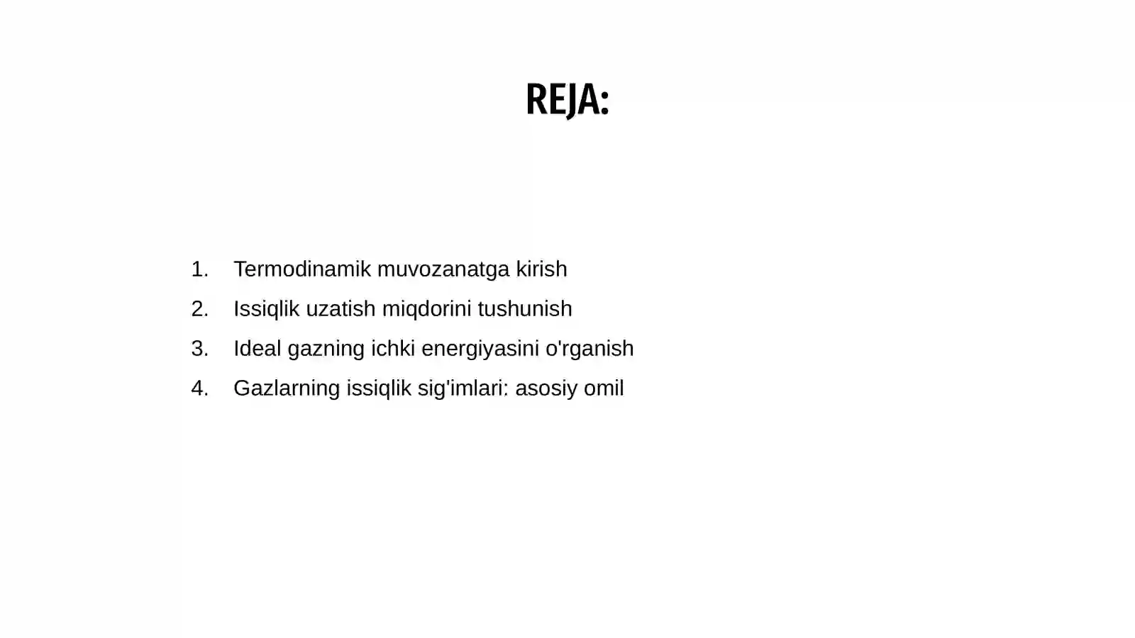 Termodinamik muvozanat 2